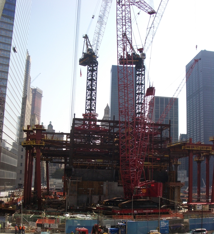WTC Crane Supports