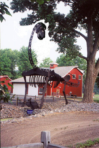 dinosaur sculpture Woodstock 94