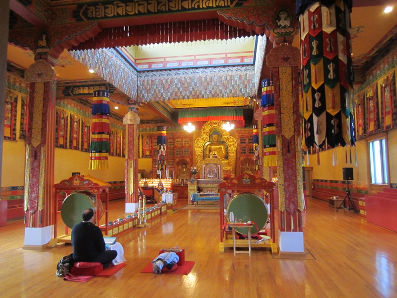 Interior of Buddhist Shrine